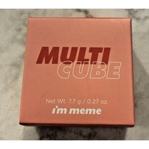 I'M MEME Multi Cube All-in-One Eye & Cheek Palette 08 Fig Tart - Brand New